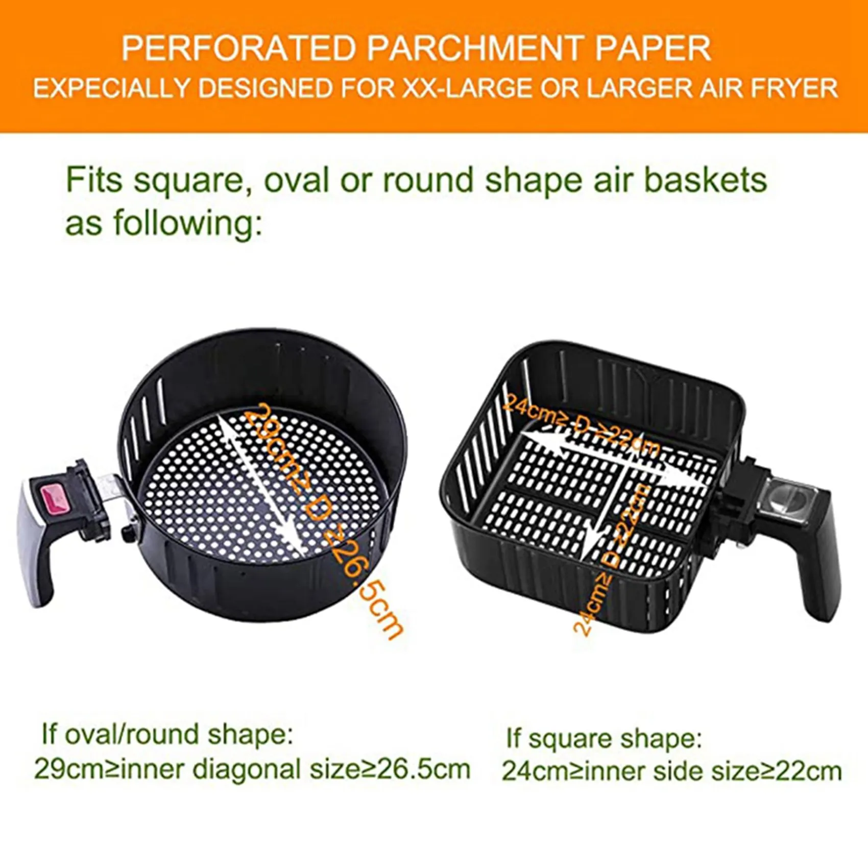 compativel com xxl philips nuwave brio chefman forno 200pcs 9x9 01