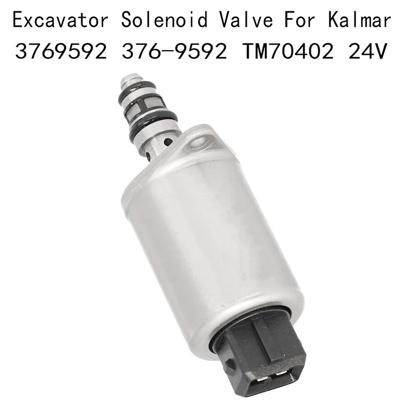 

Электромагнитный клапан для экскаватора Kalmar 3769592 376-9592 TM70402 24V Запчасти Аксессуары