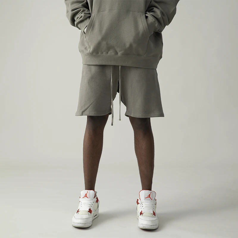 

Fashion Men's Pure Colour Shorts High Quality Streetwear Hip Hop Cotton Shorts Sports Outdoor Leisure Running Shorts