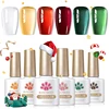 BORN PRETTY 6pcs Base Top Gel Coat Set Matte Top Coat Reinforcement Semi Permanent Varnishes Nail Art Hybrid Soak Off UV LED Gel 3