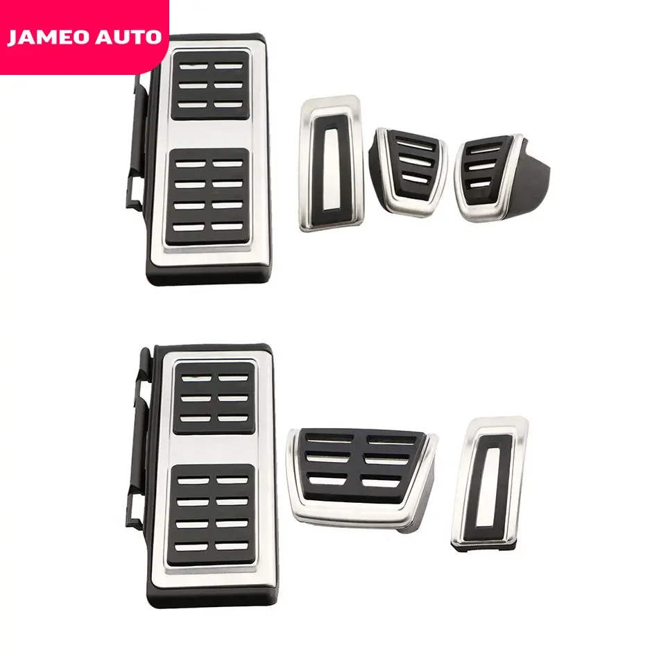 Car Sport Fuel Brake Pedal Cover Rest Food Pedals for Seat Leon 5F MK3 for Skoda Octavia 5E MK3 A7 RS 2013-2022 Parts
