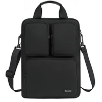 14Inch Three Pocket Vertical Style Laptop Bag,  Sleeve Messenger Bag, Single Shoulder Computer Bag Laptop Case Briefcase  노트북가방 - Image 2