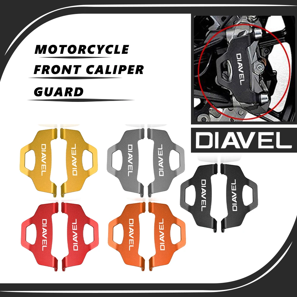 

2024 Motorcycle Accessories Front Brake Caliper Cover Guard Protection for Ducati Multistrada 1260 Enduro 1260S 2019 2022 2022