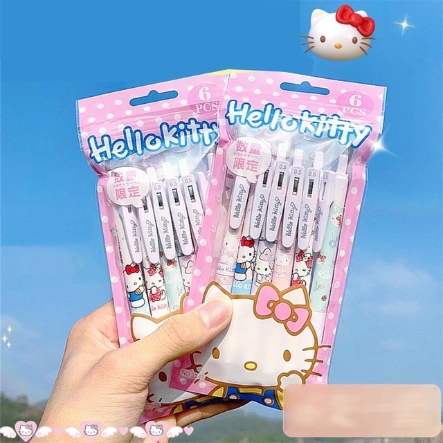 Pencil School Hello Kitty  Hello Kitty Pencils Pens - Animation  Derivatives/peripheral Products - Aliexpress