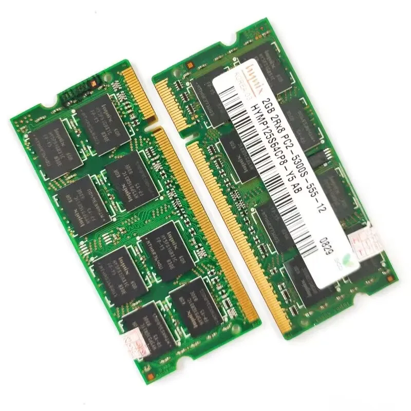 Memória RAM DDR2 para Laptop, 2GB, 667MHz,