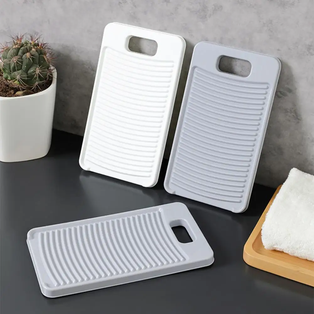 Plastic 30Pcs Practical Sturdy Non-slip Laundry Cleaning Board Compact Cloth Washing Board Labor-saving Household Supplies