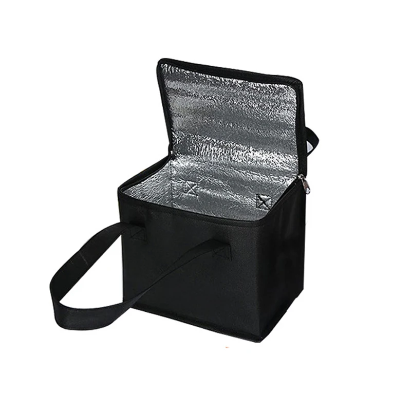 Portable Lunch Cooler Folding Bags Insulation Picnic Ice Pack Thermal Bag Outdoor Beach Camping Drink Food Carrier Tableware 6