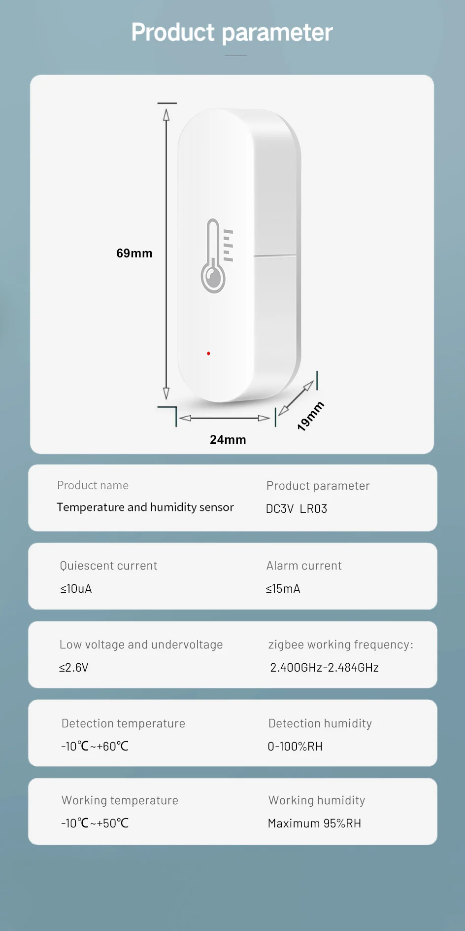 Ewelink ZigBee Smart Temperature Humidity Sensor Image 13