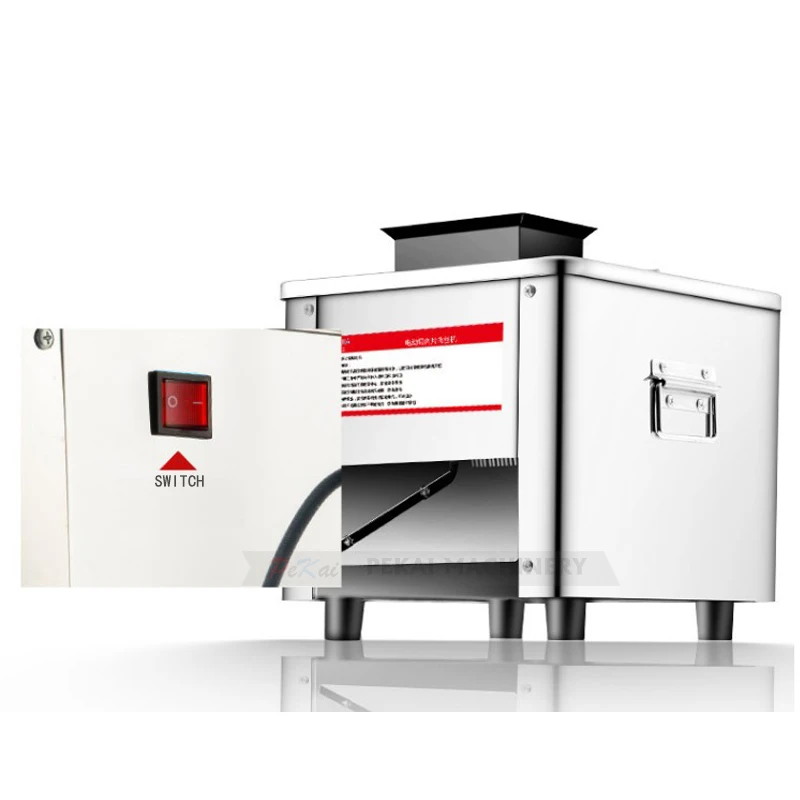 Electric Meat Slicer 150Kg/H 2.5/3.5/5/7MM Commercial Stainless Steel Automatic Vegetable Cutter Grinder Home Appliance 3