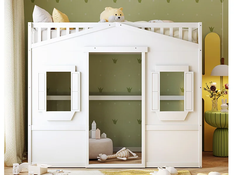 HOUSE LOFT BED TWIN SIZE