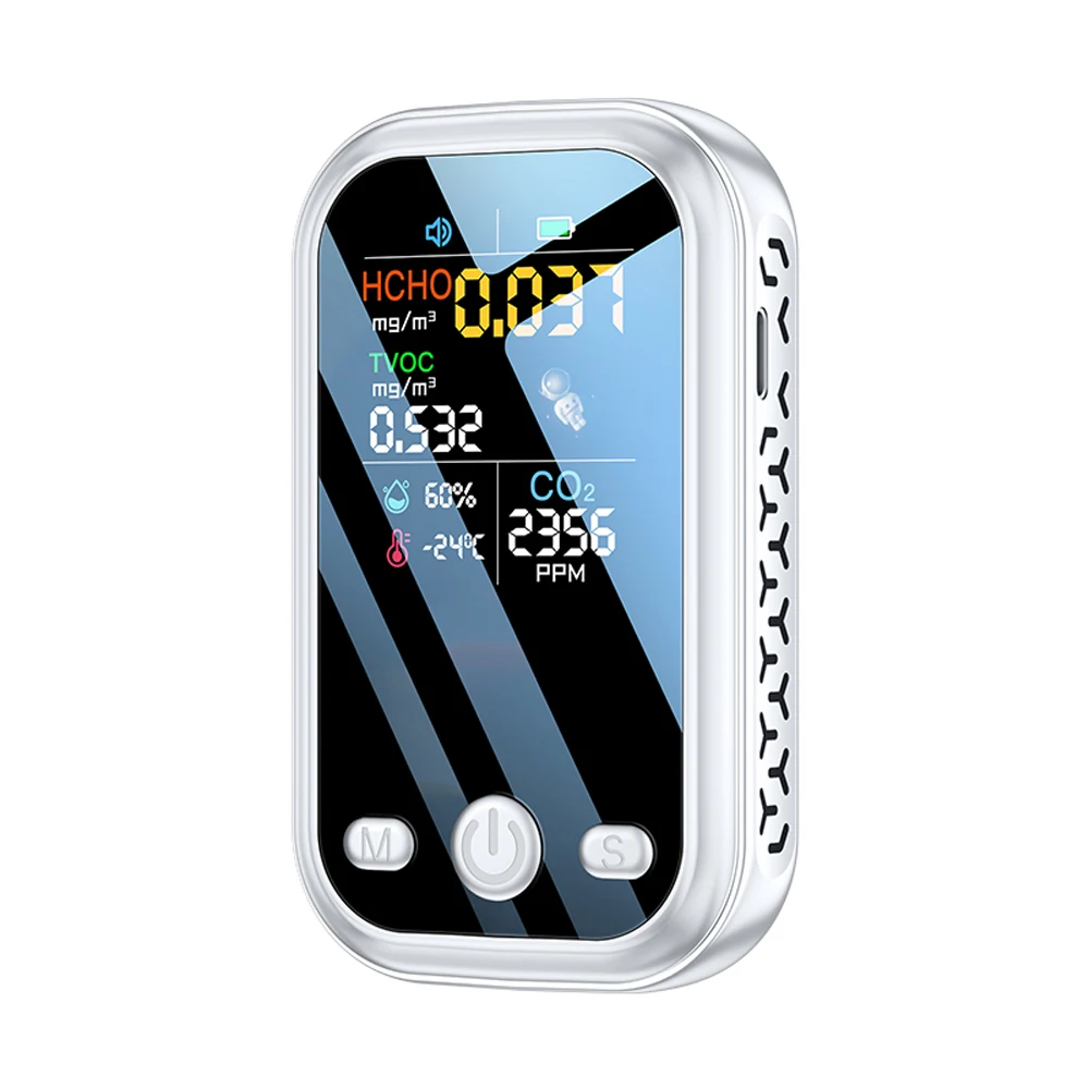 ٱ  µ  ׽, CO2 , TVOC, HCHO, CO2, PM2.5 ,  , 5in 1 跮