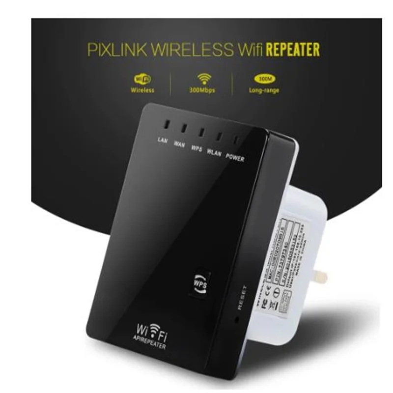 

Wi-Fi репитер 300 Мбит/с 802.11n/ b/g, 2 порта LAN
