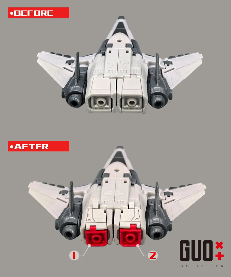 3D DIY Upgrade kit For Legacy United Star Raider Ferak -GO BETTER STUDIO Accessories