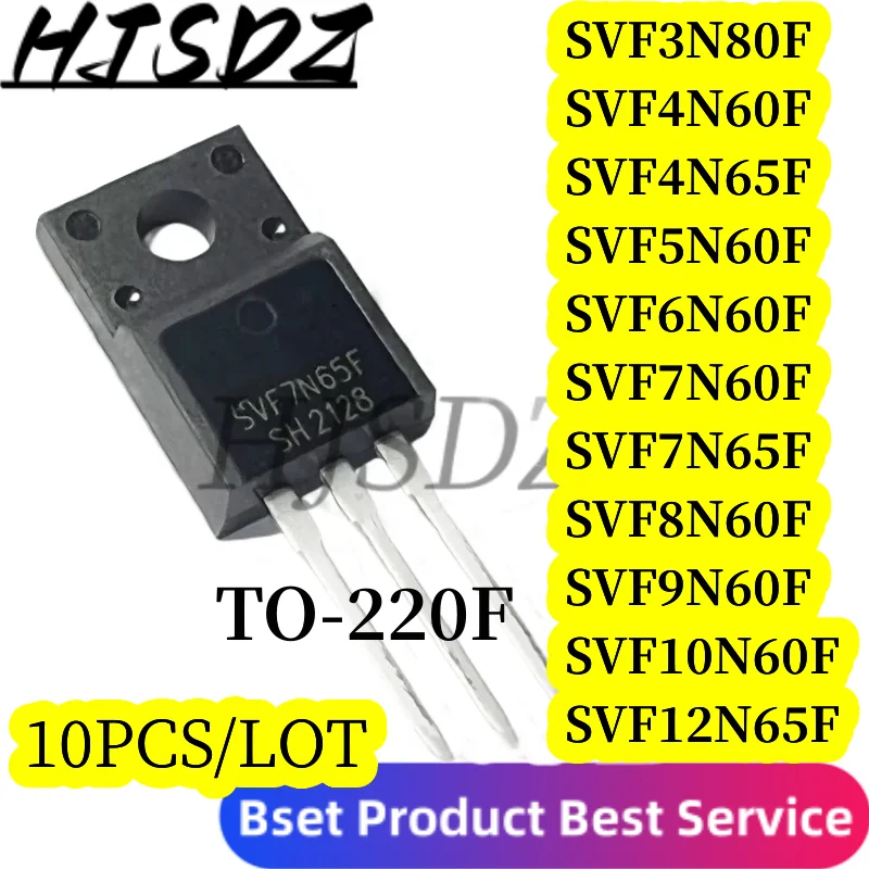 SVF12N65F SVF12N65 TO-220F SVF7N65F SVF4N65F SVF3N80F SVF4N60F SVF5N60F SVF6N60F SVF7N60F SVF8N60F SVF9N90F SVF10N60F 