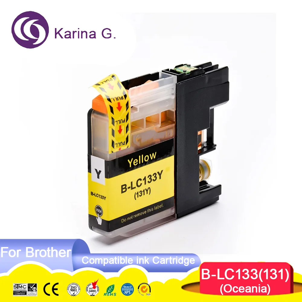 LC133 LC 133 LC-133 LC 131 Premium Compatible Color Inkjet Ink Cartridge for MFC
