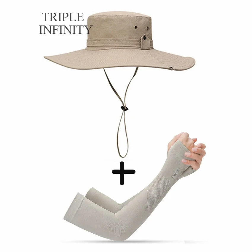 Cowboy Bucket Hats Sunscreen Men