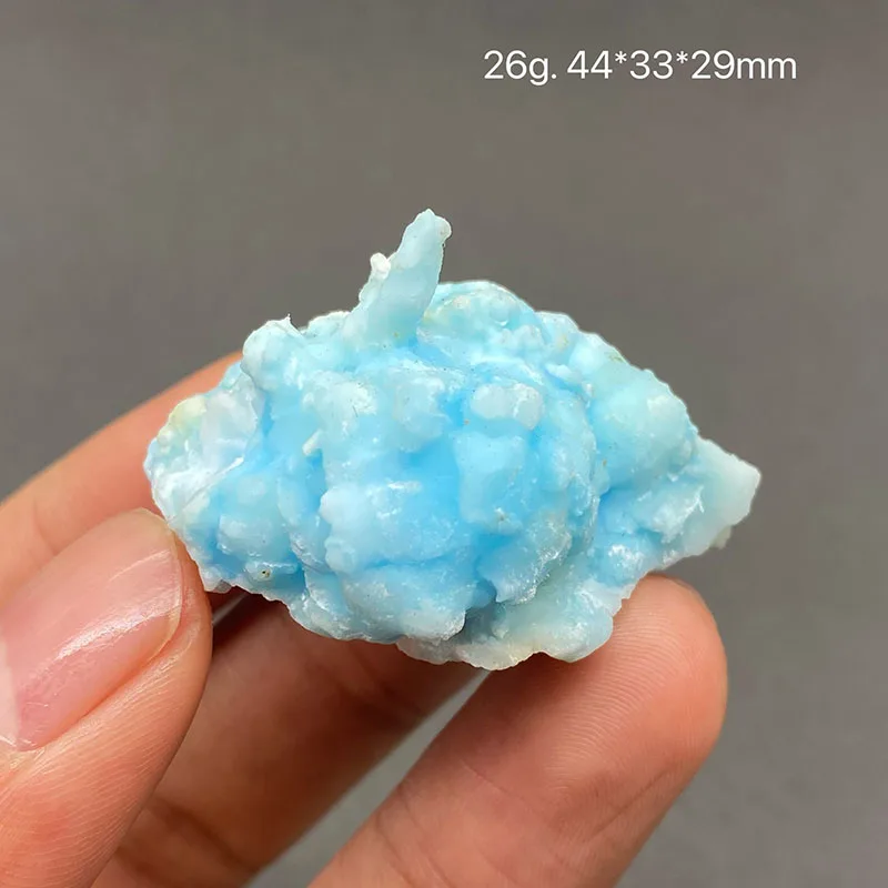 

100% Natural blue aragonite Mineral Specimens Stones and Crystals Healing Crystal