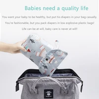 Baby Diaper Bag Portable Waterproof Organizer