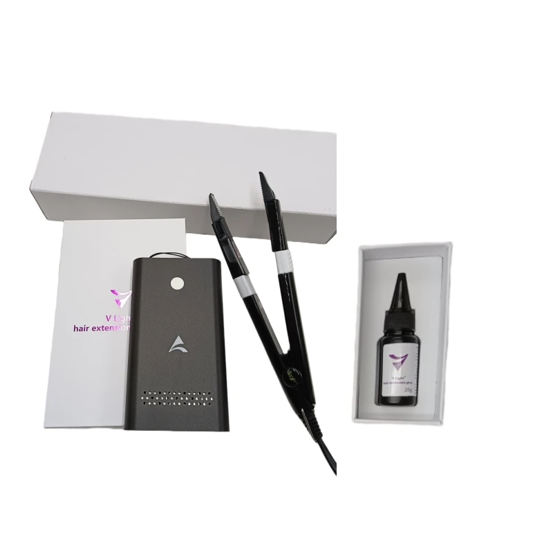 V-светильник парик для наращивания волос