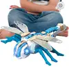 Remote Control Dragonfly 2.4 Ghz Smart Dragonfly RC Toy Robot Dragonfly With Spray And LED Lights RC Realistic Musical Bot For 1