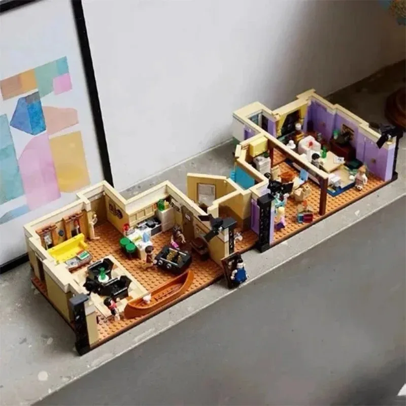 Tv Serie Amerikaanse Drama Monica De Vrienden Appartementen Model Perk Cafe Building Blocks Toys 21319 10292 building blocks toys children toys