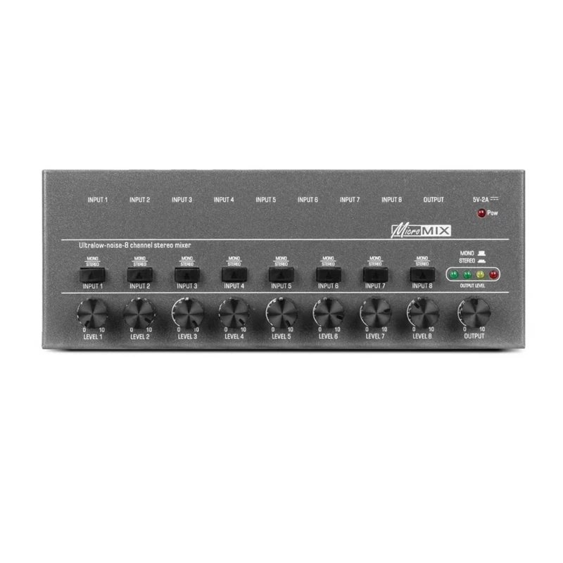 

Mixer Mini Low Noise Sound Mixer Ultra-Compact Professional Sound Mixer Four-way Mixer Stereo Output Drop Shipping