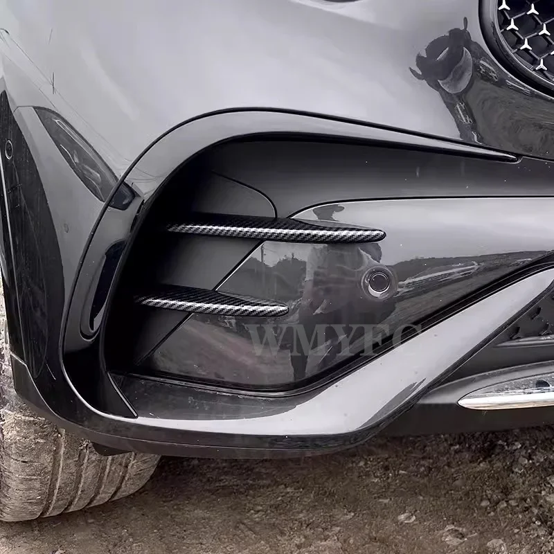 

Аксессуары для стайлинга автомобилей Mercedes-Benz GLC X254 2023 2024, передняя противотуманная лампа, полоса для бровей, наклейка для внешней отделки