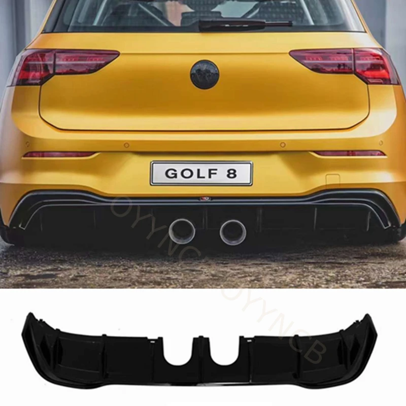 

For Volkswagen Golf 8 Pro Max high quality car rear bumper spoiler diffuser rear side splitter spoiler lip rear lip