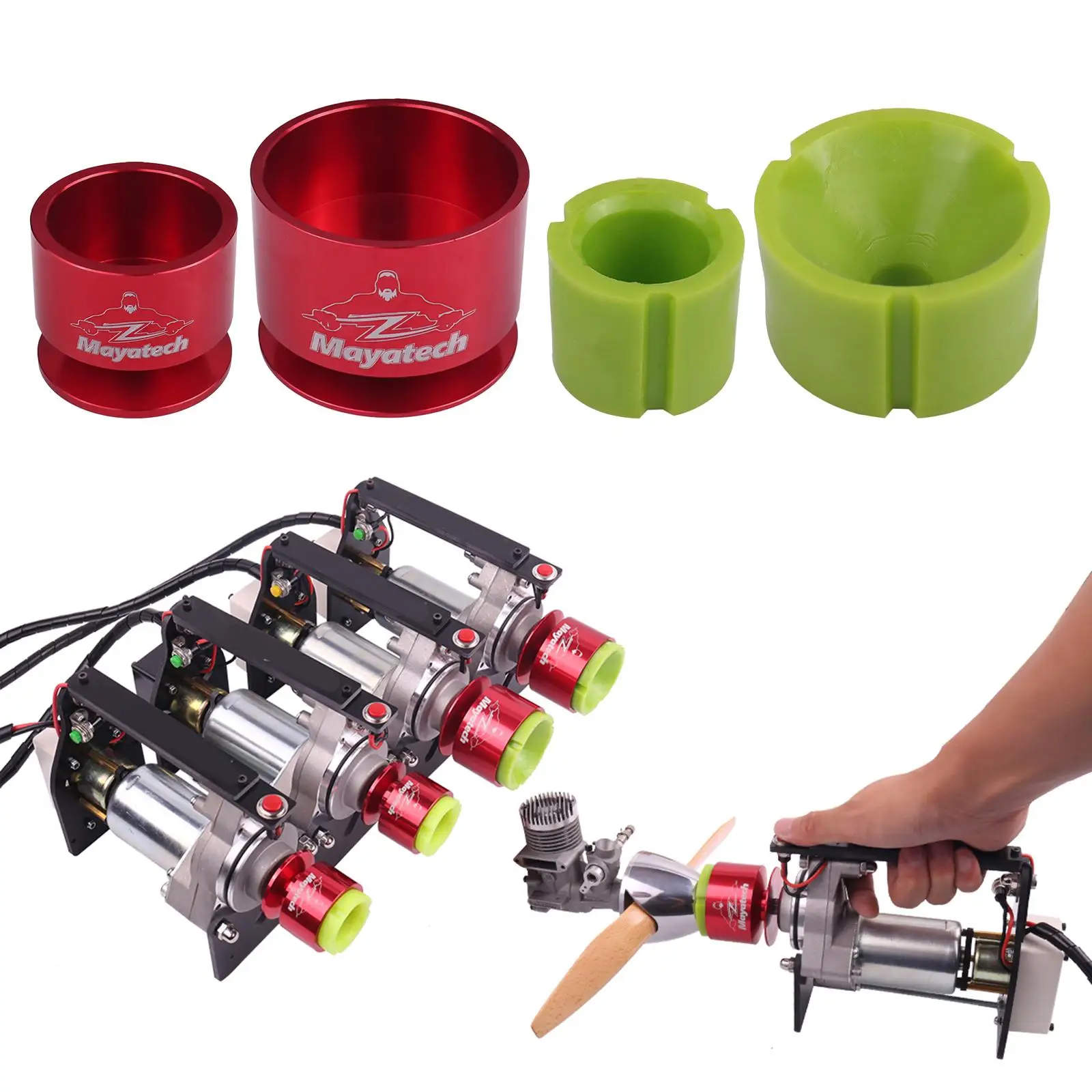 RC Quadcopter 엔진 스타터 실리콘 헤드 예비 부품 액세서리 부품 RC for Mayatech