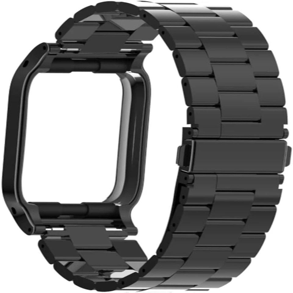 Luxe Fitness Tracker Stylish Stainless Steel Band