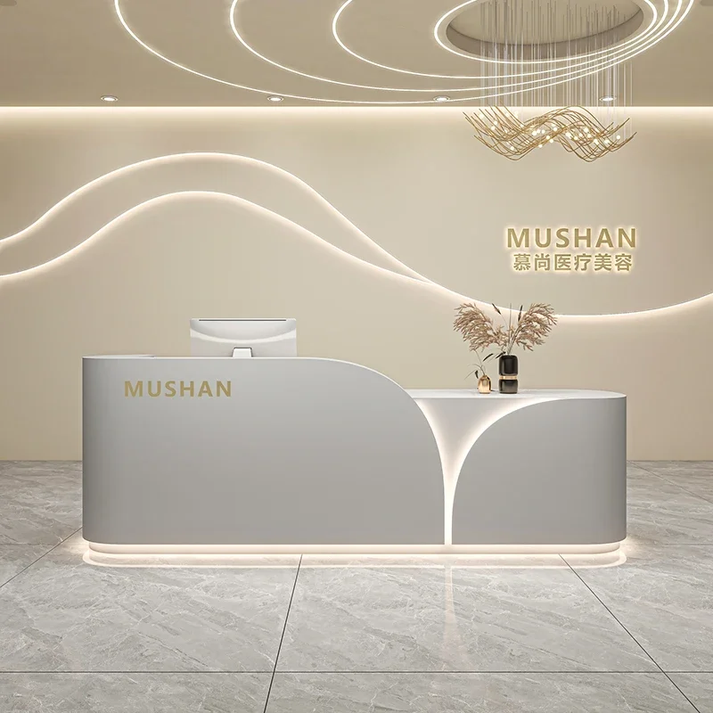 Motion Desk Bellezza 4060 Ti Hallway Table Reception Counter Computer Desks Atril Clothing Store Folding Wall Tables Salon Shop