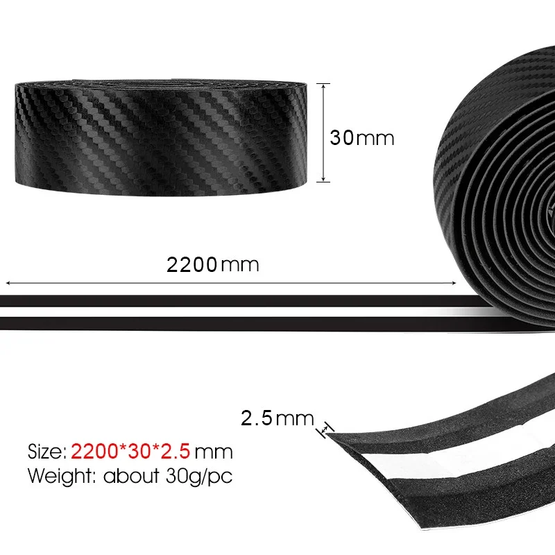 Bike Handlebar Tape Road Bike Tape Carbon Fiber Texture Handlebar Cover Anti-Slip Bicycle Handles Bar Wrap