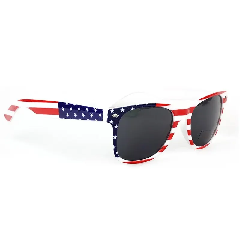 Fashion American Flag Oval Sunglasses Women's Luxury Brand Designer Coating Eyewear Retro Shades Party Sun Glasses UV400 SG106 3