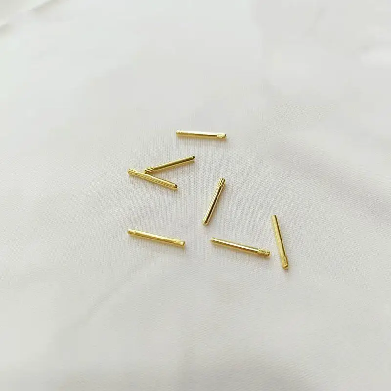 2pcs Golden/Silver Hinge Pins For Dupont L2 Ligne 2 Lighter Top Cover Body Connecting DIY Repair Inner Part Replace Accessories 5