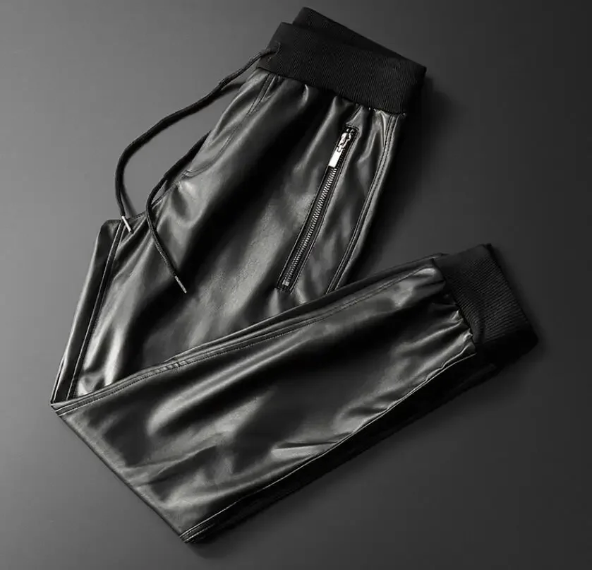 Рисунок 3 - Мужские кожаные брюки бренд Thoshine