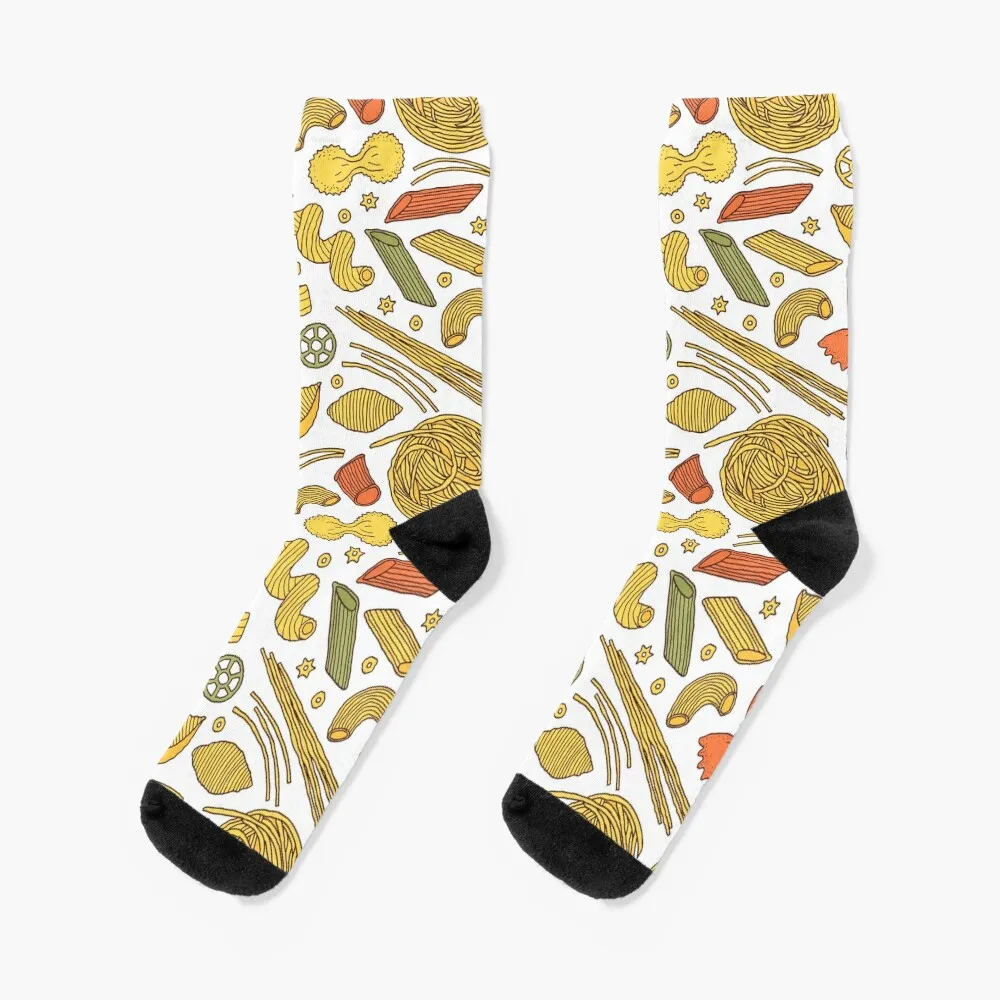 Pasta Pattern Socks Children's socks socks for men cotton 100% designer socks socks Men's Male Socks Women's