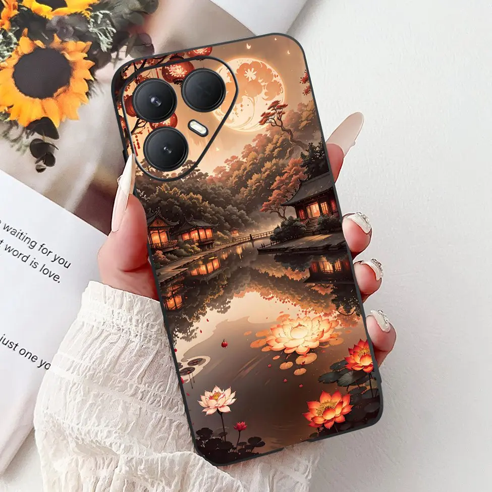 Luxury Butterfly Love & Fashion Flowers Artistic Phone Case Cover Featuring Majestic Lion Design