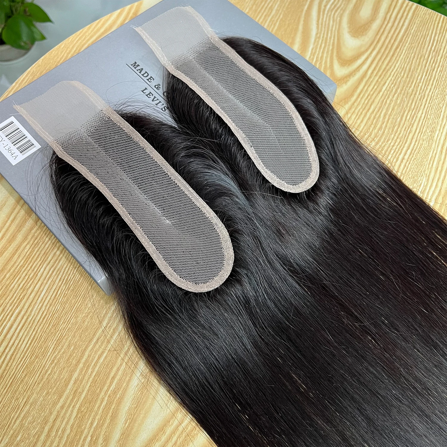 SWANEE 2x6 Lace Closure 12A Vietnamese Hair Straight 100% Human Hair Rtraight Lace Frontal Closure Natural Color Remy