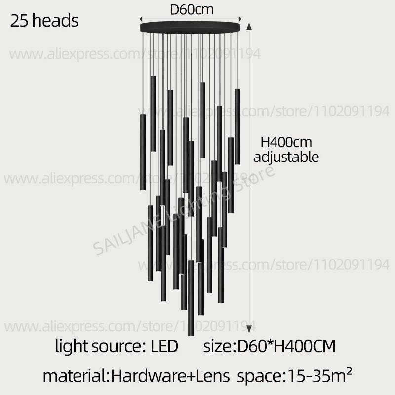 25 heads