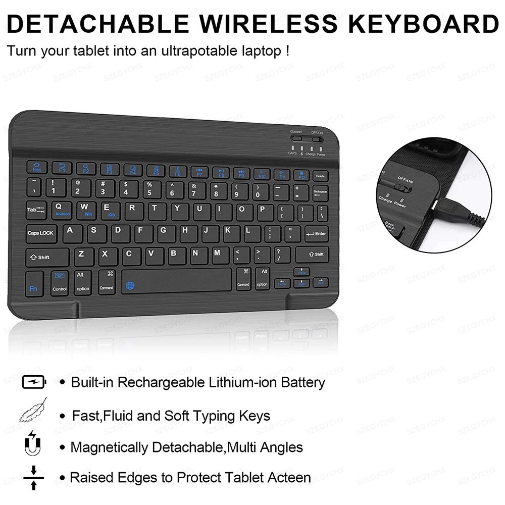 magic keyboard for ipad 9.7 5th 6th Gen 2018 2017 compatible 2013