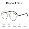 Fashion Progressive Reading Glasses Anti Blue Light Multifocal Women Presbyopia Eyeglasses +1.0 To +4.0 Near Far Sight Eyewear 6