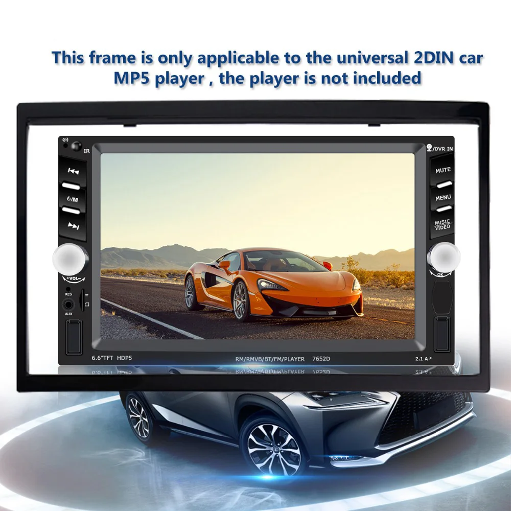  öƽ , 2 Din HD 7 ġ ġ ũ, MP4/MP5, ڵ  ÷̾ 7010B 7018B ġ