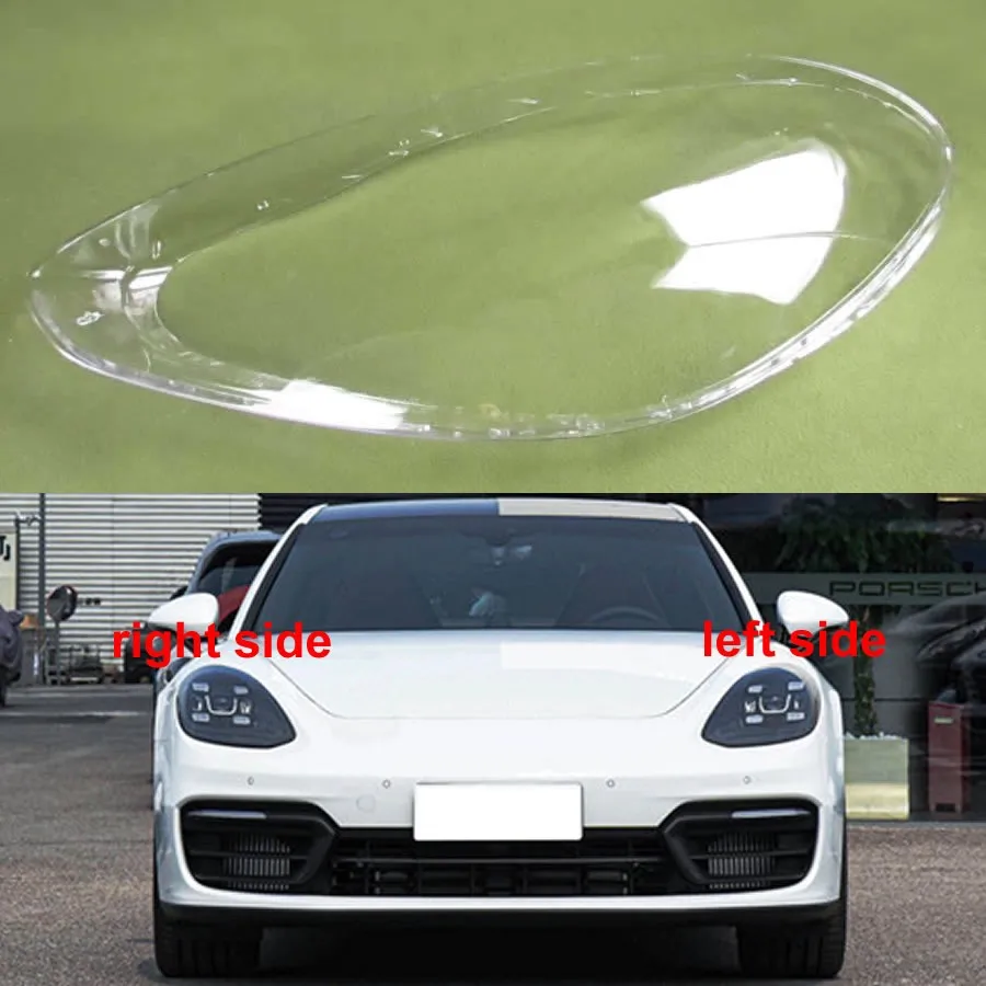 

Headlight Cover Headlamp Shell Transparent Lens Plexiglass Replace The Original Lampshade For Porsche Panamera GTS 2017- 2021