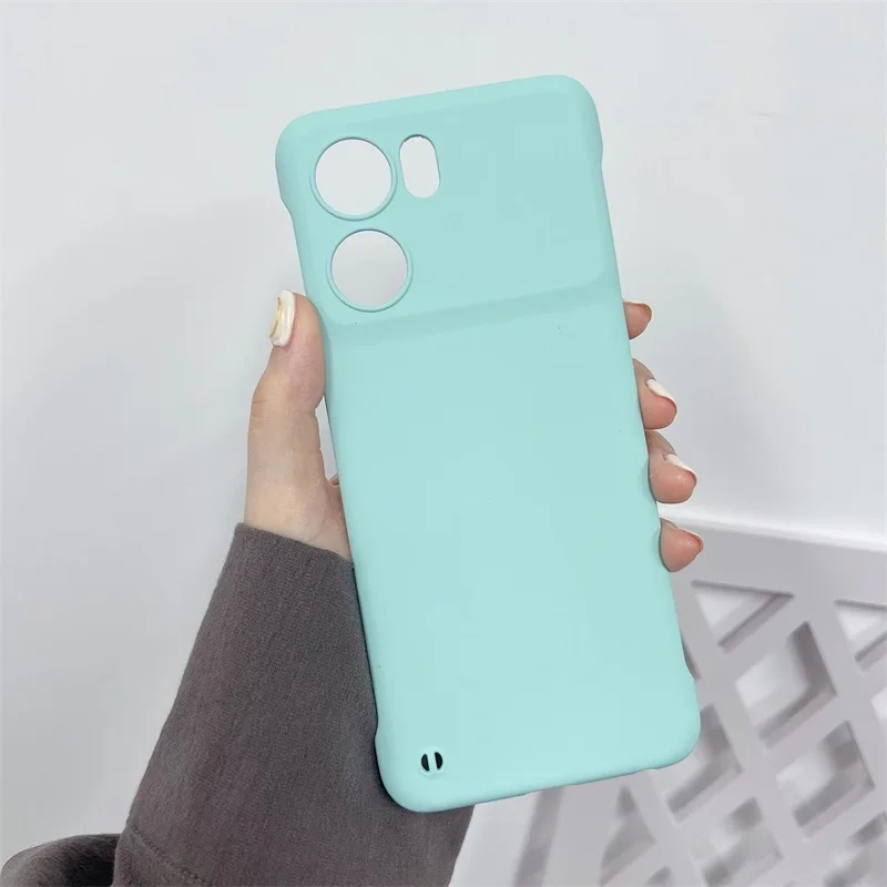 Candy Color Frameless Matte Case For Oppo K10 K9 Pro K9x 5G Slim Hard PC Shockproof Bumper Cover_voghion.com