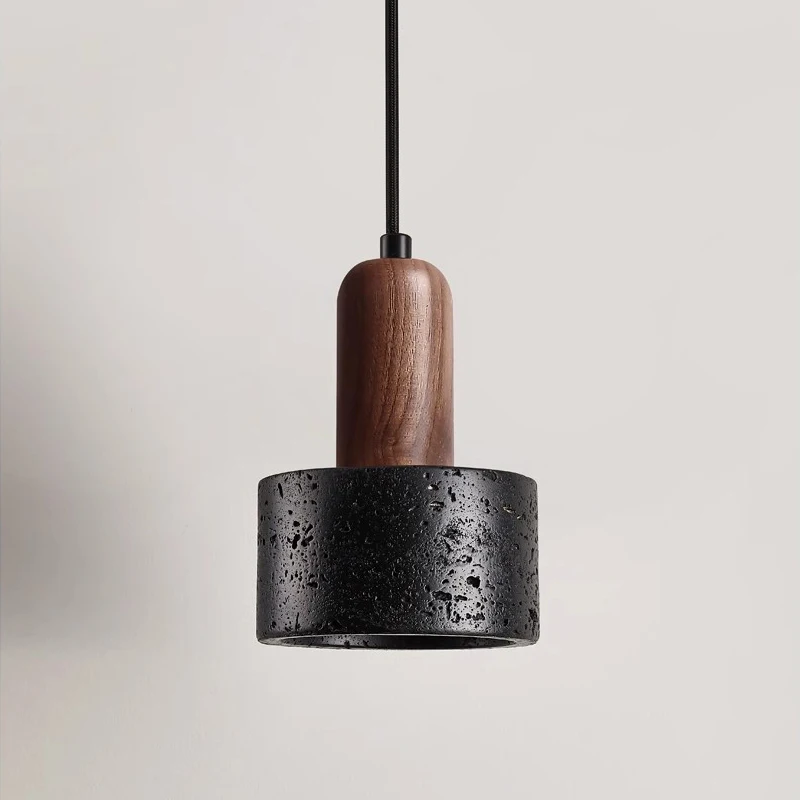Black Travertine Luxury LED Pendant Lamp 2