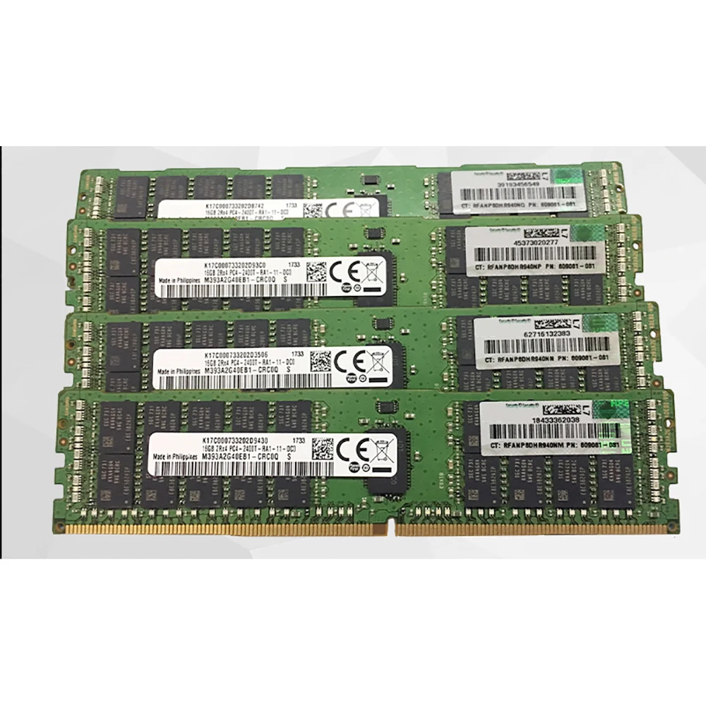 HP 16G 16GB 2Rx4 DDR4 2400 ECC REG 서버 메모리, 빠른 배송, 고품질 ML150 G9 DL120 G9 DL180 G9, 1 개