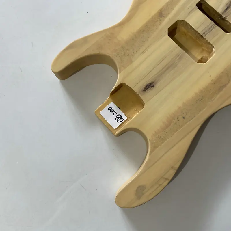 GB200 Solid Basswood Unfinished Electric Guitar Body with