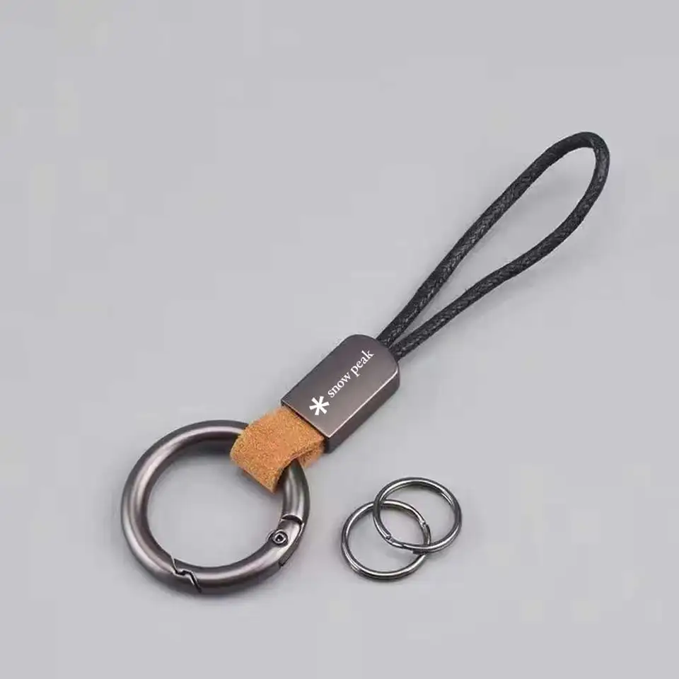 snowpeak キーリング 真鍮 株主優待 snow peak(スノーピーク