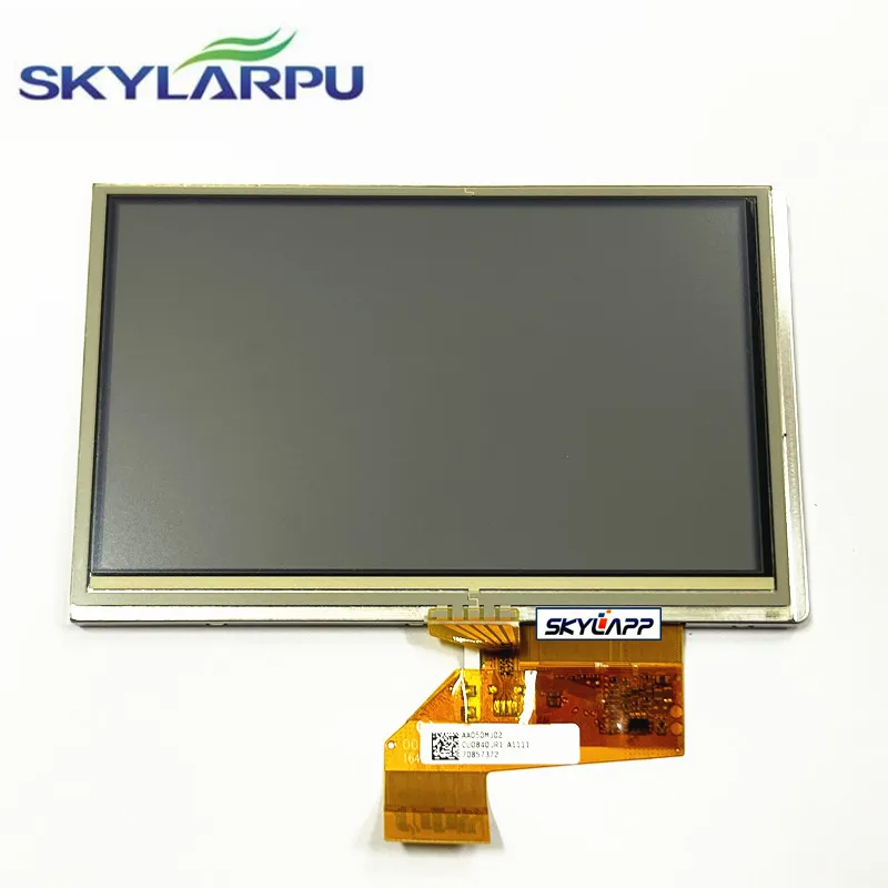 Skylarpu-Motocicleta Navegação GPS Display com Touchscreen Digitizer,