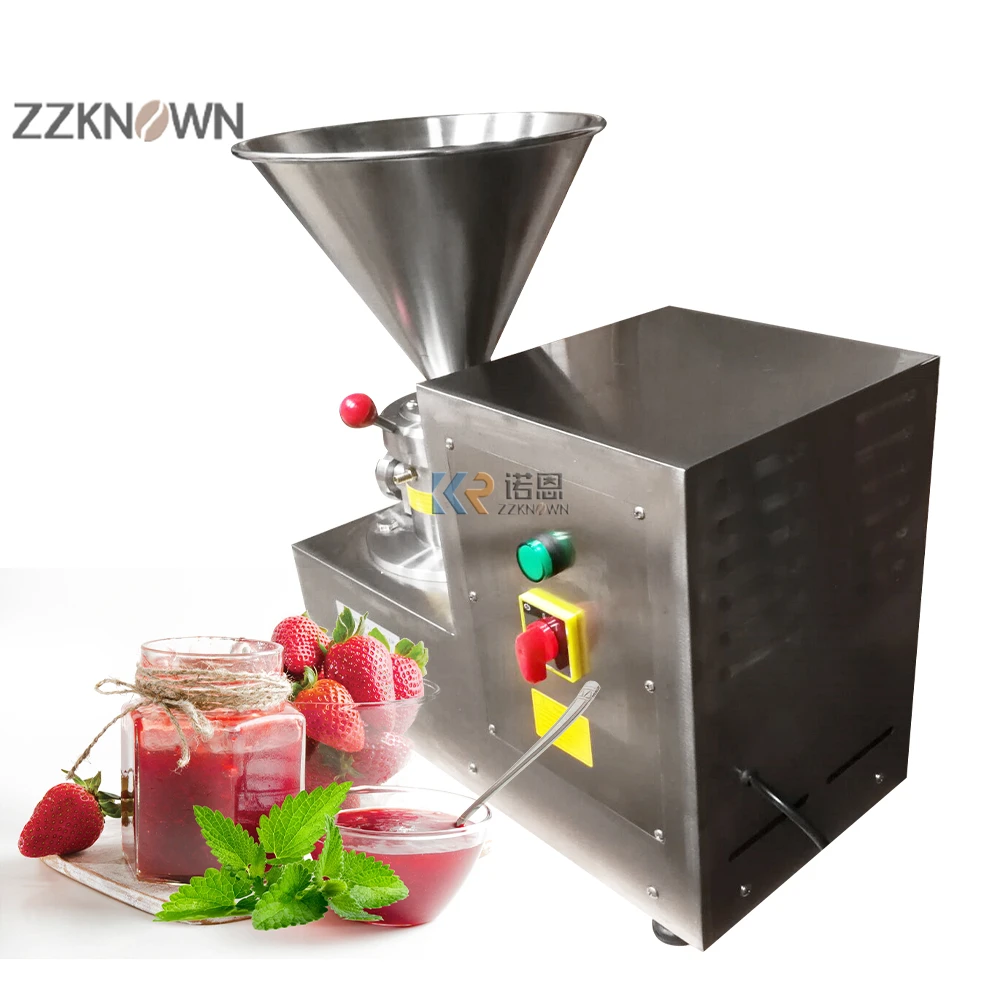 2024 Stainless Steel Peanut Butter Colloid Mill Customize Output Tomato Sauce Grinding Machine High Quality Nut Special Grinder